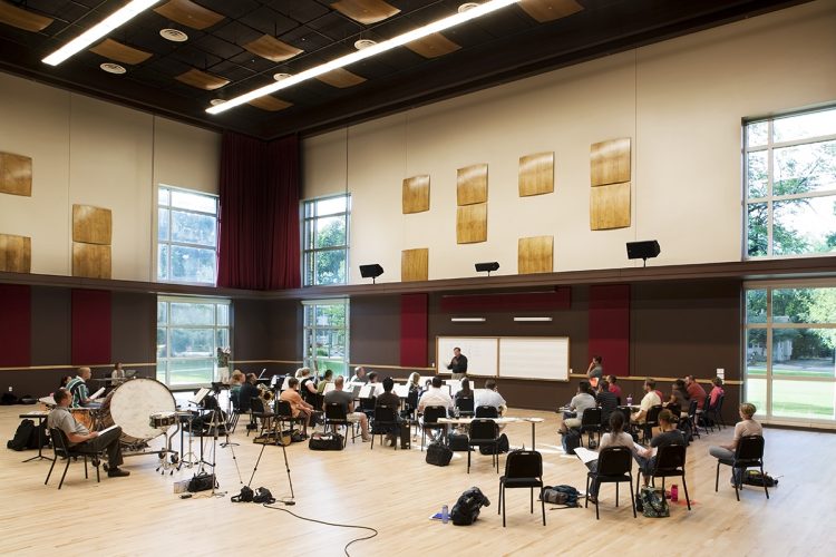 Instrumental Rehearsal Hall School of Music, Theatre and Dance
